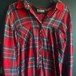 NWT Maurice’s flannel